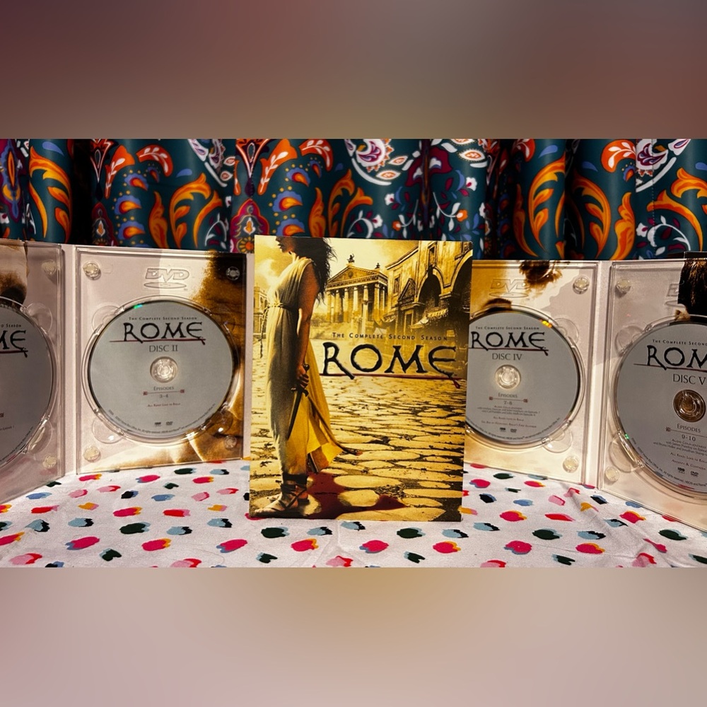 EUC! FIRST and SECOND complete seasons of Rome DVD
